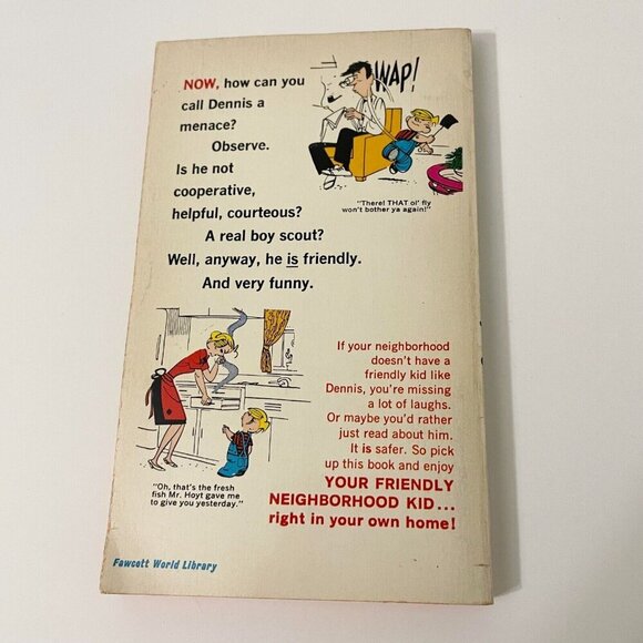 Vtg 1969 Dennis the Menace Your Friendly Neighborhood Kid Fawcett Comic Book - Picture 14 of 15